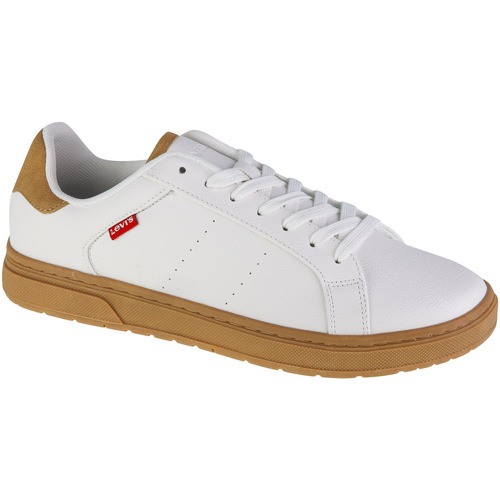 Schuhe Herren Sneaker Low Levi's Piper Weiss