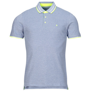 Kleidung Herren Polohemden Jack & Jones JJEPAULOS POLO SS Blau