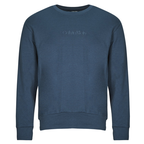 Kleidung Herren Sweatshirts Calvin Klein Jeans L/S SWEATSHIRT Blau