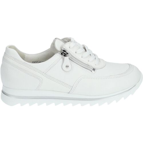 Schuhe Damen Sneaker Low Waldläufer Sneaker Weiss