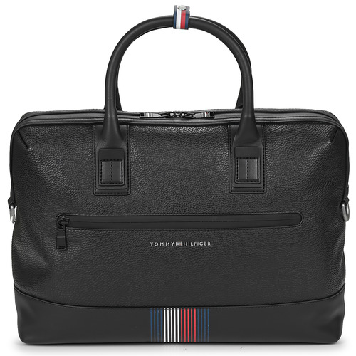 Taschen Herren Dokumententasche / Aktentasche Tommy Hilfiger TH TRANSIT COMPUTER BAG Schwarz