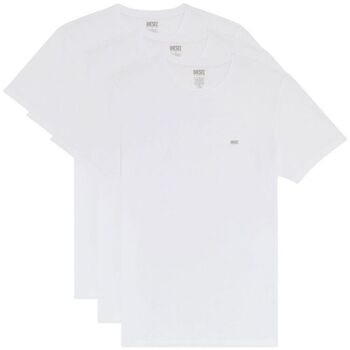 Kleidung Herren T-Shirts & Poloshirts Diesel 00SPDG 0LIAD - 3 PACK-E4124 Weiss