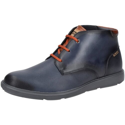 Schuhe Herren Stiefel Pikolinos Durango ette M8S-8214 M8S-8214 blue Blau