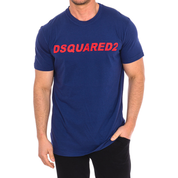 Kleidung Herren T-Shirts Dsquared S74GD0835-S21600-511 Blau