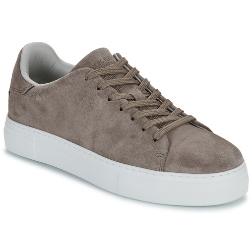 Schuhe Herren Sneaker Low Selected SLHDAVID Kaki