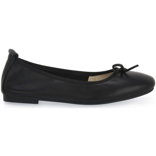 Schuhe Damen Ballerinas Keys BLACK Schwarz