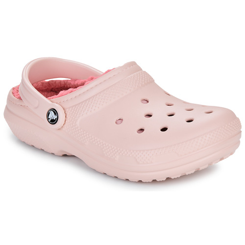 Schuhe Damen Pantoletten / Clogs Crocs Classic Lined Clog Rosa