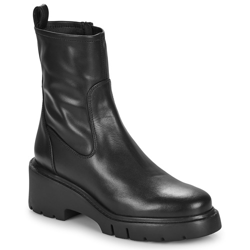 Schuhe Damen Boots Unisa JOFO Schwarz