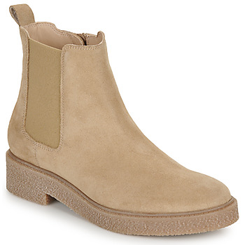 Schuhe Damen Boots Unisa ETIOPE Beige