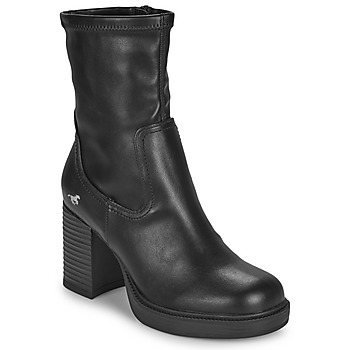 Schuhe Damen Low Boots Mustang 1474502 Schwarz