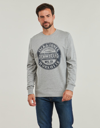 Kleidung Herren Sweatshirts Jack & Jones JJJEANS Grau