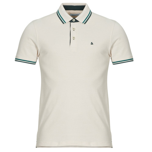 Kleidung Herren Polohemden Jack & Jones JJEPAULOS  Beige