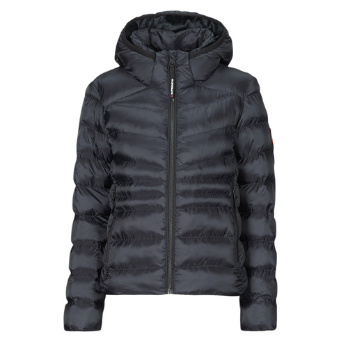 Kleidung Damen Daunenjacken Superdry HOODED FUJI PADDED JACKET Marine