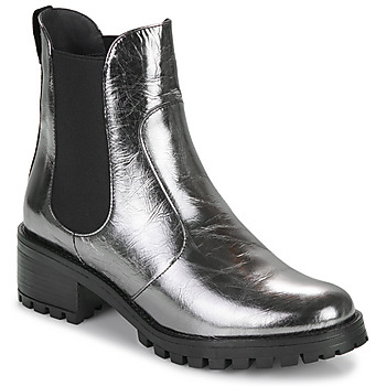 Schuhe Damen Boots Otess NOAH Silbern