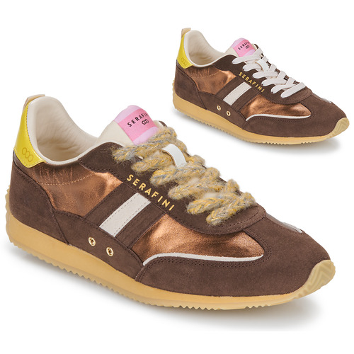 Schuhe Damen Sneaker Low Serafini LADY D Braun / Bronze