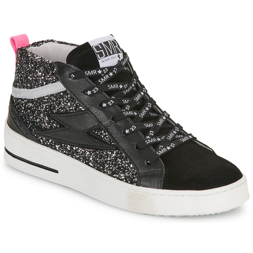 Schuhe Damen Sneaker High Semerdjian  Schwarz