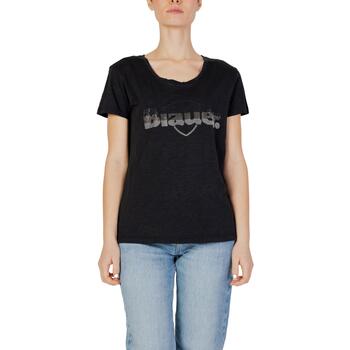 Kleidung Damen T-Shirts Blauer 24SBLDH02335 Schwarz