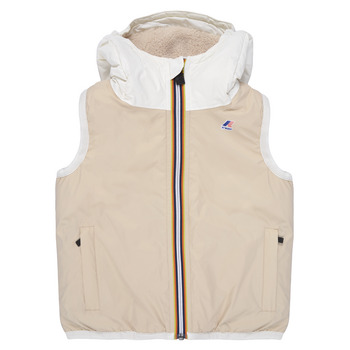 Kleidung Kinder Fleecepullover K-Way P. LE VRAI 3.0 ORLAN ORSETTO Beige