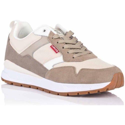 Schuhe Herren Sneaker Low Levi's 234233 878 100 Beige