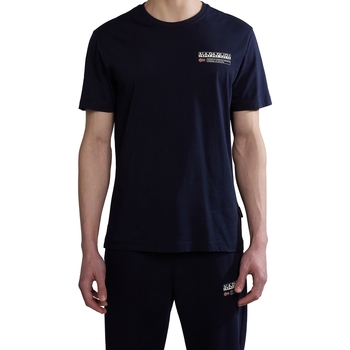 Kleidung Herren T-Shirts Napapijri 236342 Blau