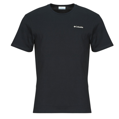 Kleidung Herren T-Shirts Columbia North Cascades Short Sleeve Tee Schwarz