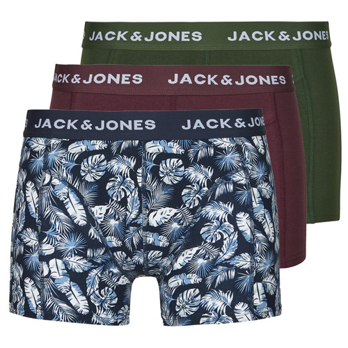 Unterwäsche Herren Boxer Jack & Jones JACTREVOR X3 Multicolor