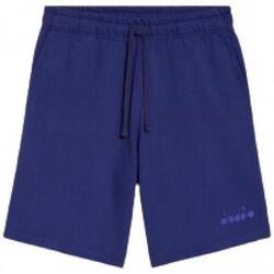 Kleidung Herren Shorts / Bermudas Diadora Uomo  BERMUDA_SPW_LOGO_AZZURRO Blau