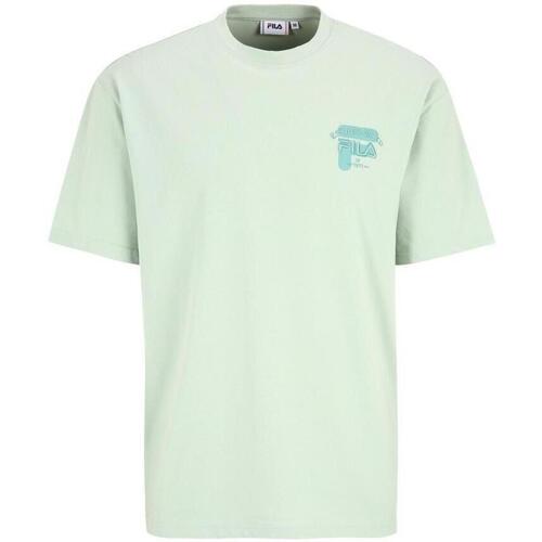 Kleidung Herren T-Shirts Fila fam0331_brovo_oversize_verde Grün