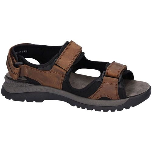 Schuhe Herren Sandalen / Sandaletten Waldläufer H-Taro Braun