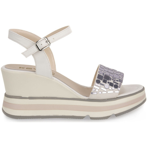 Schuhe Damen Sandalen / Sandaletten Keys BIANCO Weiss