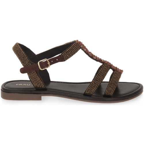 Schuhe Damen Sandalen / Sandaletten Frau TOFFEE SWIRL Braun