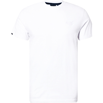 Kleidung Herren T-Shirts & Poloshirts Superdry M1011245A Weiss