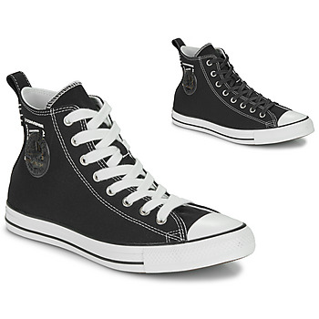 Schuhe Herren Sneaker High Converse CHUCK TAYLOR ALL STAR WIDE Schwarz