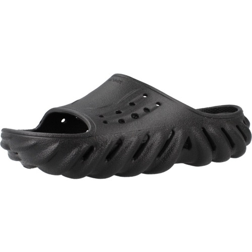 Schuhe Herren Zehensandalen Crocs ECHO SLIDE Schwarz