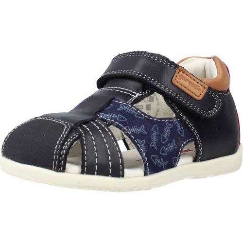 Schuhe Jungen Sandalen / Sandaletten Garvalin 212602 Blau