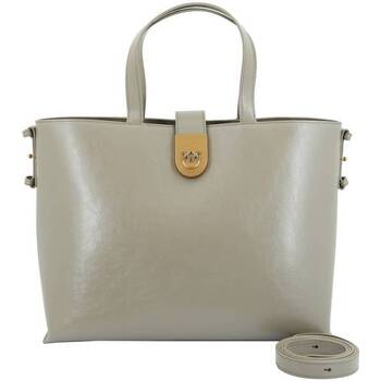 Taschen Damen Taschen Pinko BRIOCHE SHOPPER VITELLO Grau