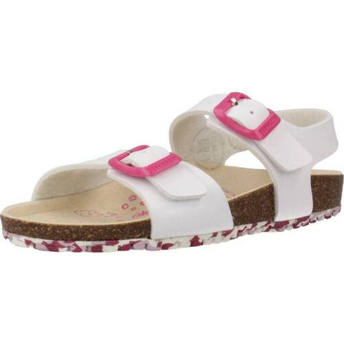 Schuhe Mädchen Sandalen / Sandaletten Garvalin 202663 Weiss