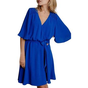 Kleidung Damen Kleider Naf Naf  Blau