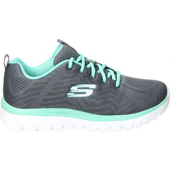 Schuhe Damen Multisportschuhe Skechers 12615W-CCGR Grau