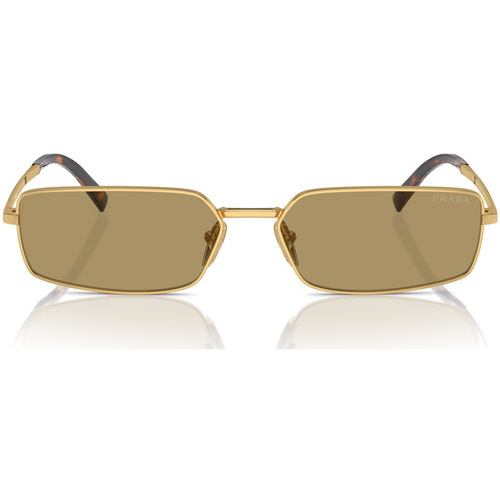 Uhren & Schmuck Sonnenbrillen Prada Sonnenbrille PRA60S 5AK70G Gold