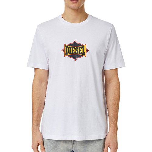 Kleidung Herren T-Shirts & Poloshirts Diesel A03843-0HAYU Weiss