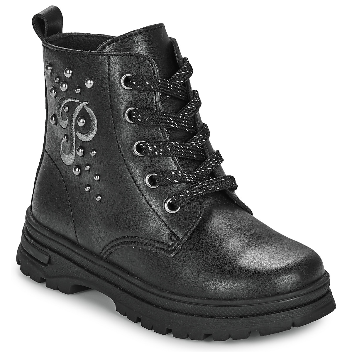 Schuhe Mädchen Boots Pablosky  Schwarz