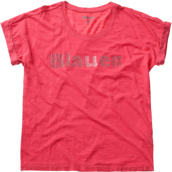 Kleidung Damen T-Shirts & Poloshirts Blauer  Rosa