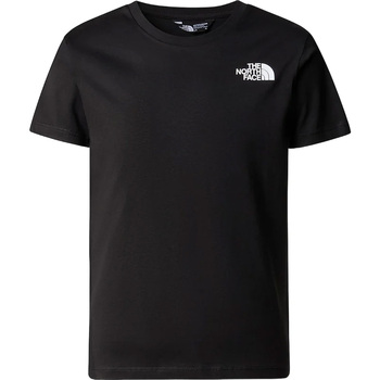 Kleidung Kinder T-Shirts & Poloshirts The North Face  Schwarz