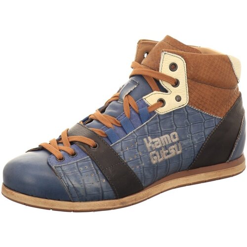 Schuhe Herren Derby-Schuhe & Richelieu Kamo-Gutsu Schnuerschuhe Tifo-108-jeans Blau