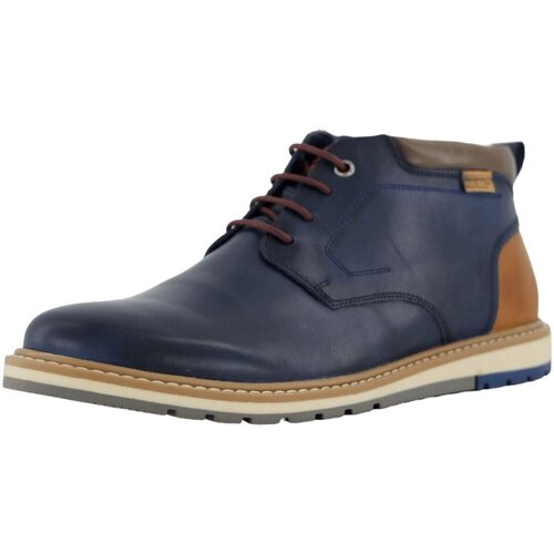 Schuhe Herren Stiefel Pikolinos Berna M8J-8181 300 Blau