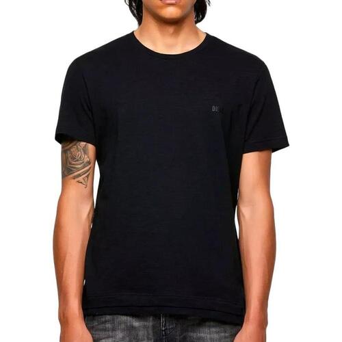 Kleidung Herren T-Shirts & Poloshirts Diesel A10689-RWBBH Schwarz