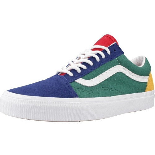 Schuhe Damen Sneaker Vans OLD SKOOL Blau