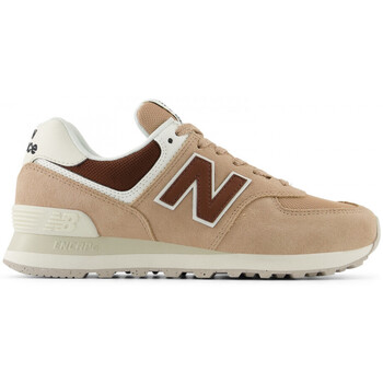 Schuhe Damen Laufschuhe New Balance Wl574 b Beige