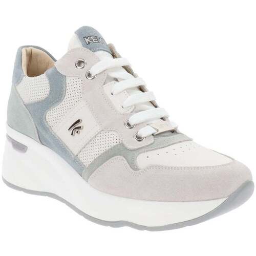 Schuhe Damen Sneaker Keys K-9047 Weiss